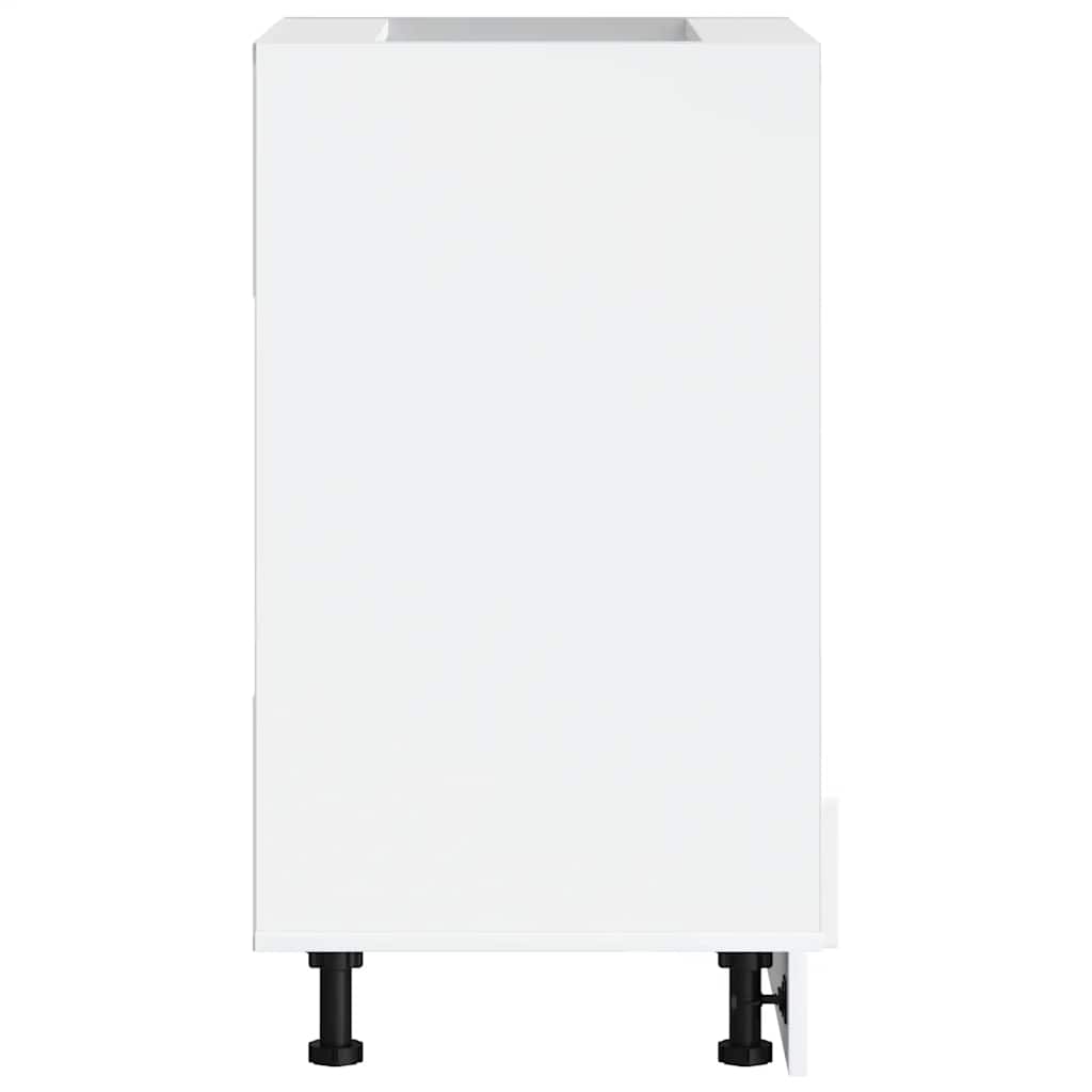 Armário forno Porto derivados de madeira branco