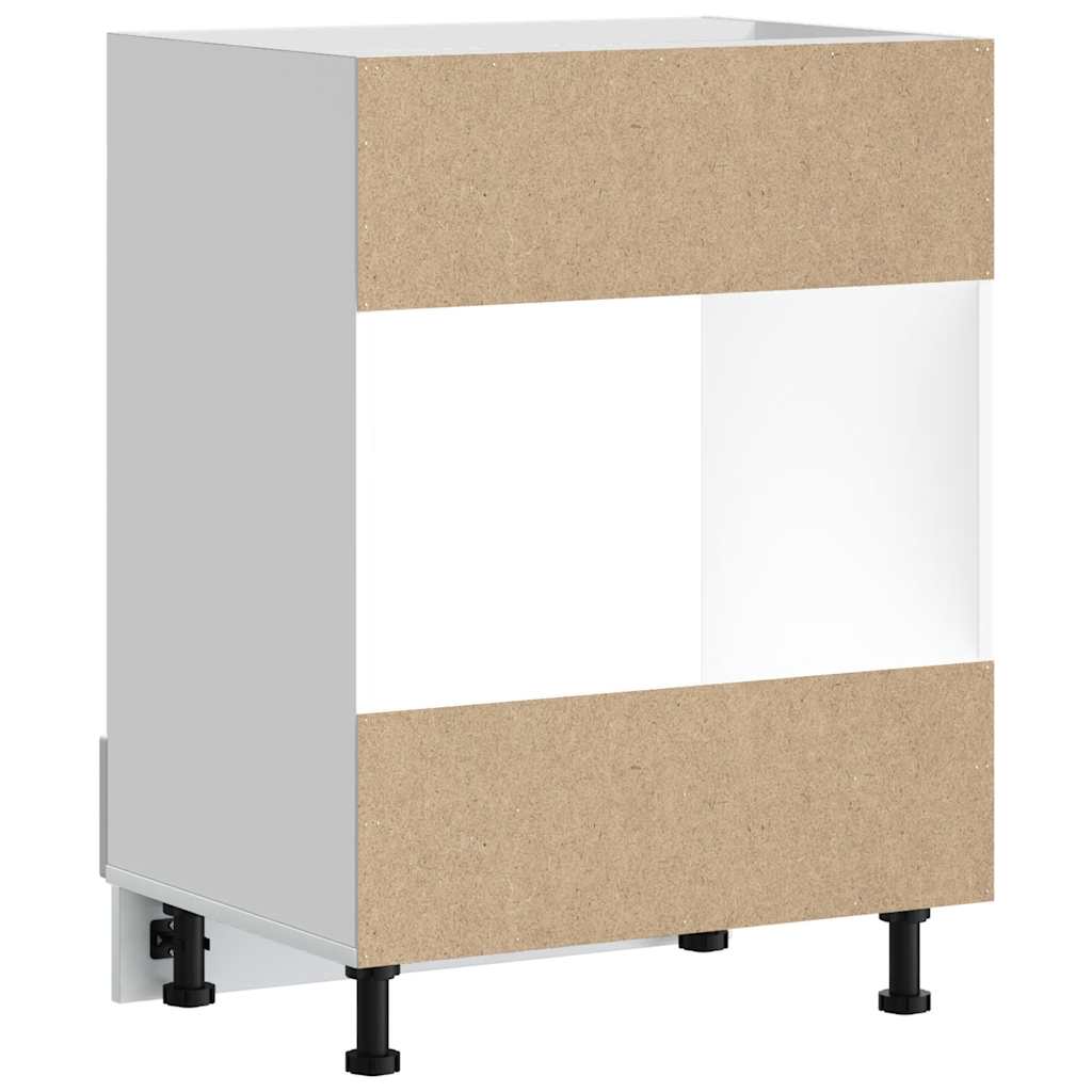 Armário forno Porto derivados de madeira branco