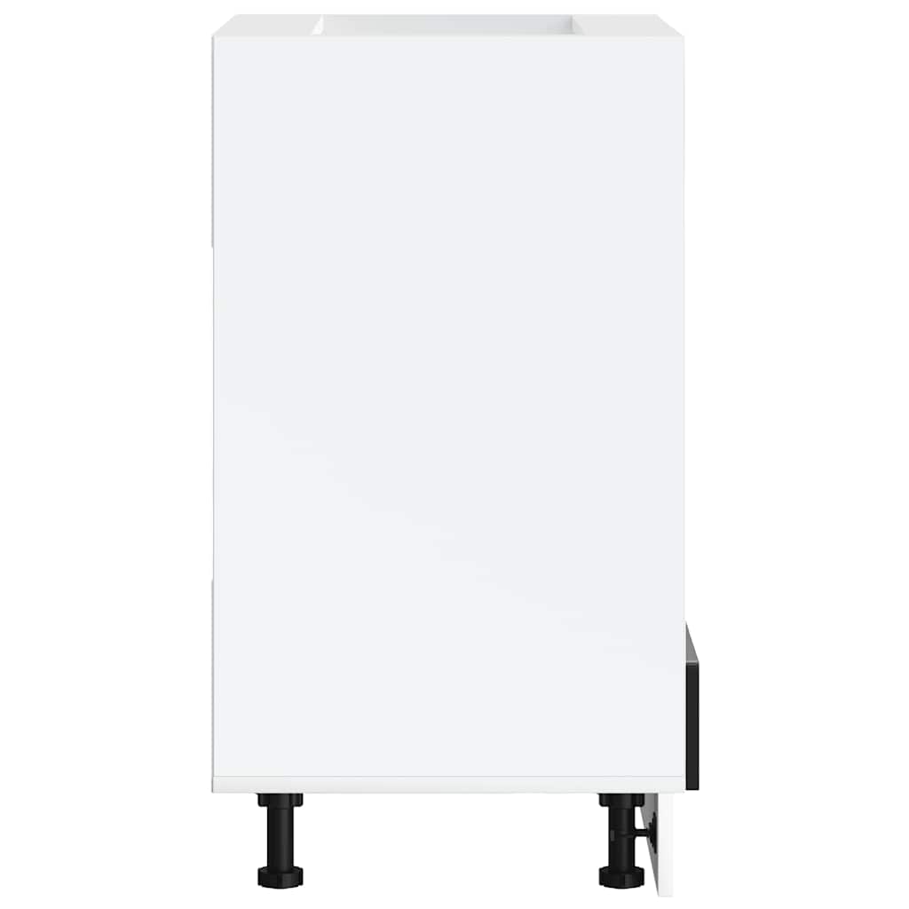 Armário forno Porto derivados de madeira branco