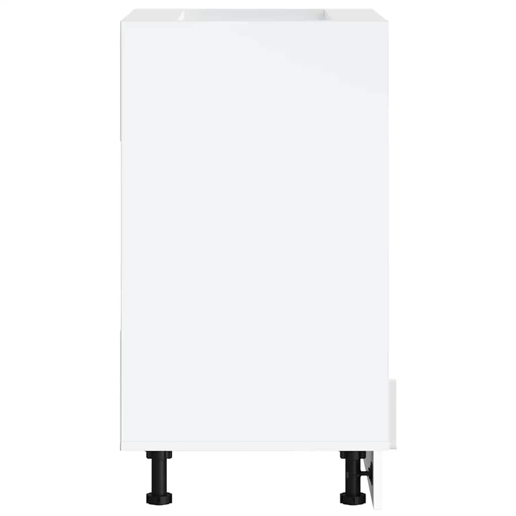 Armário forno Porto derivados de madeira branco