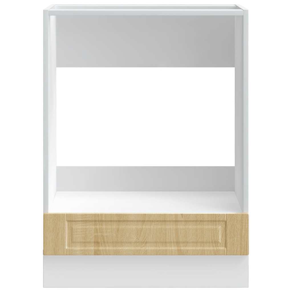 Armário forno Porto derivados de madeira branco