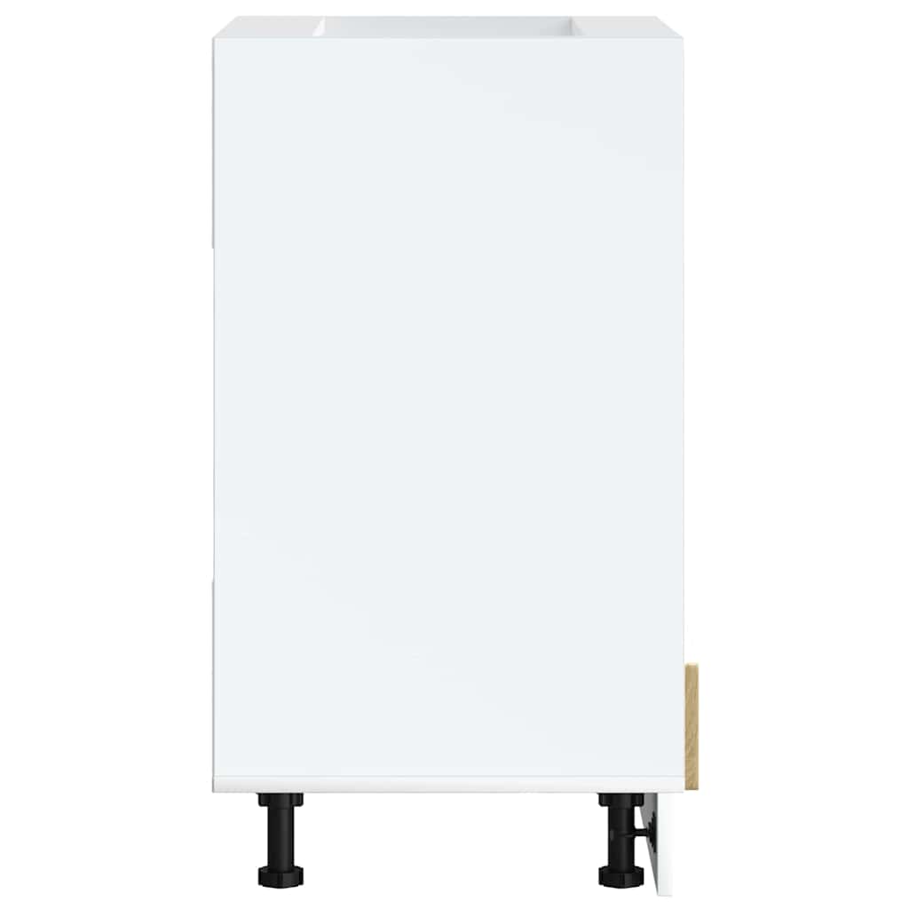 Armário forno Porto derivados de madeira branco