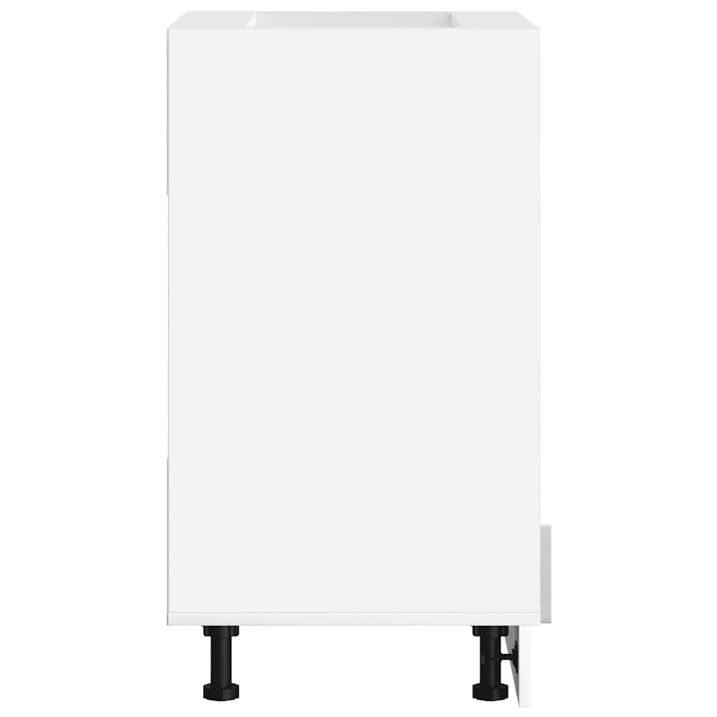 Armário forno Porto derivados de madeira branco