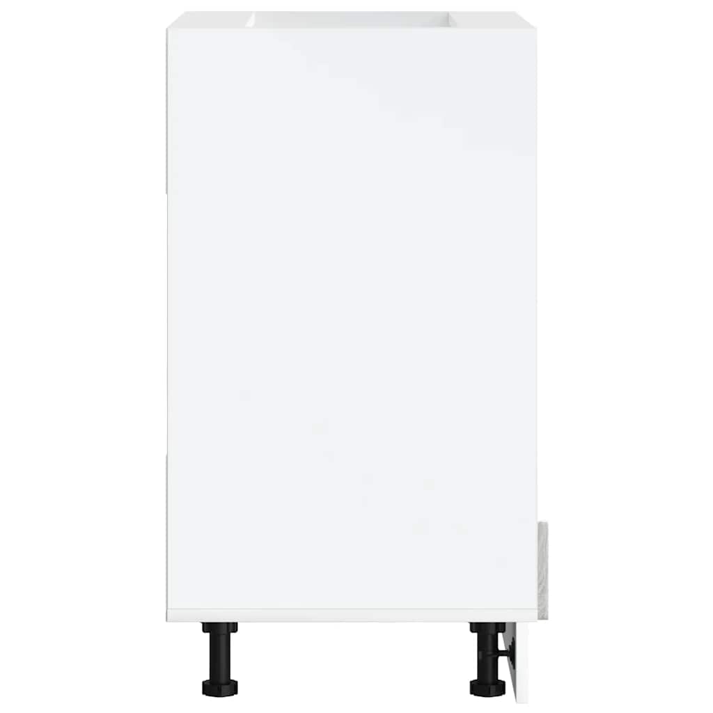 Armário forno Porto derivados de madeira branco