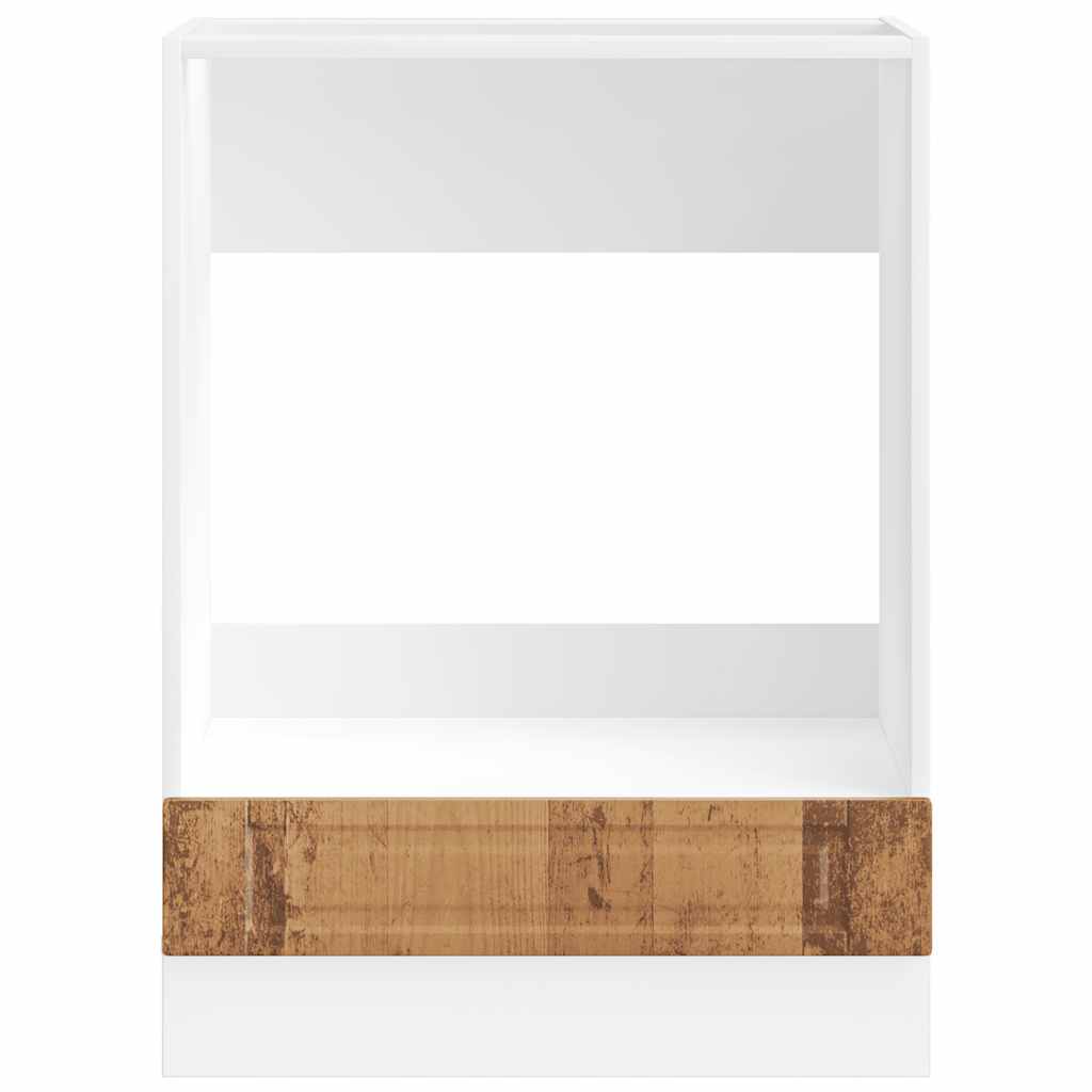 Armário forno Porto derivados de madeira branco