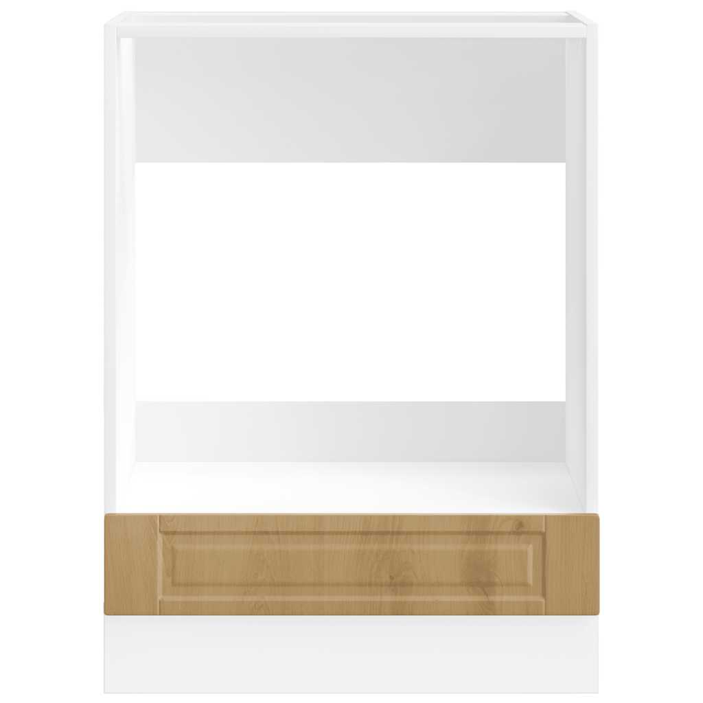 Armário forno Porto derivados de madeira branco