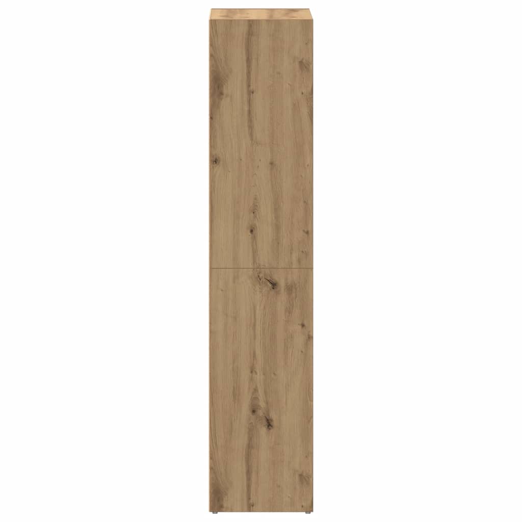 Estante 36x30x143 cm derivados de madeira carvalho artisiano