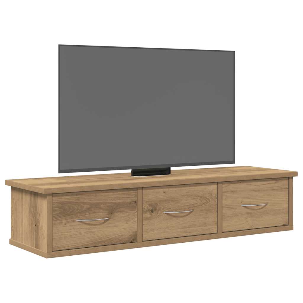 Armário parede 88x26x18,5 cm deriv. madeira carvalho artisiano