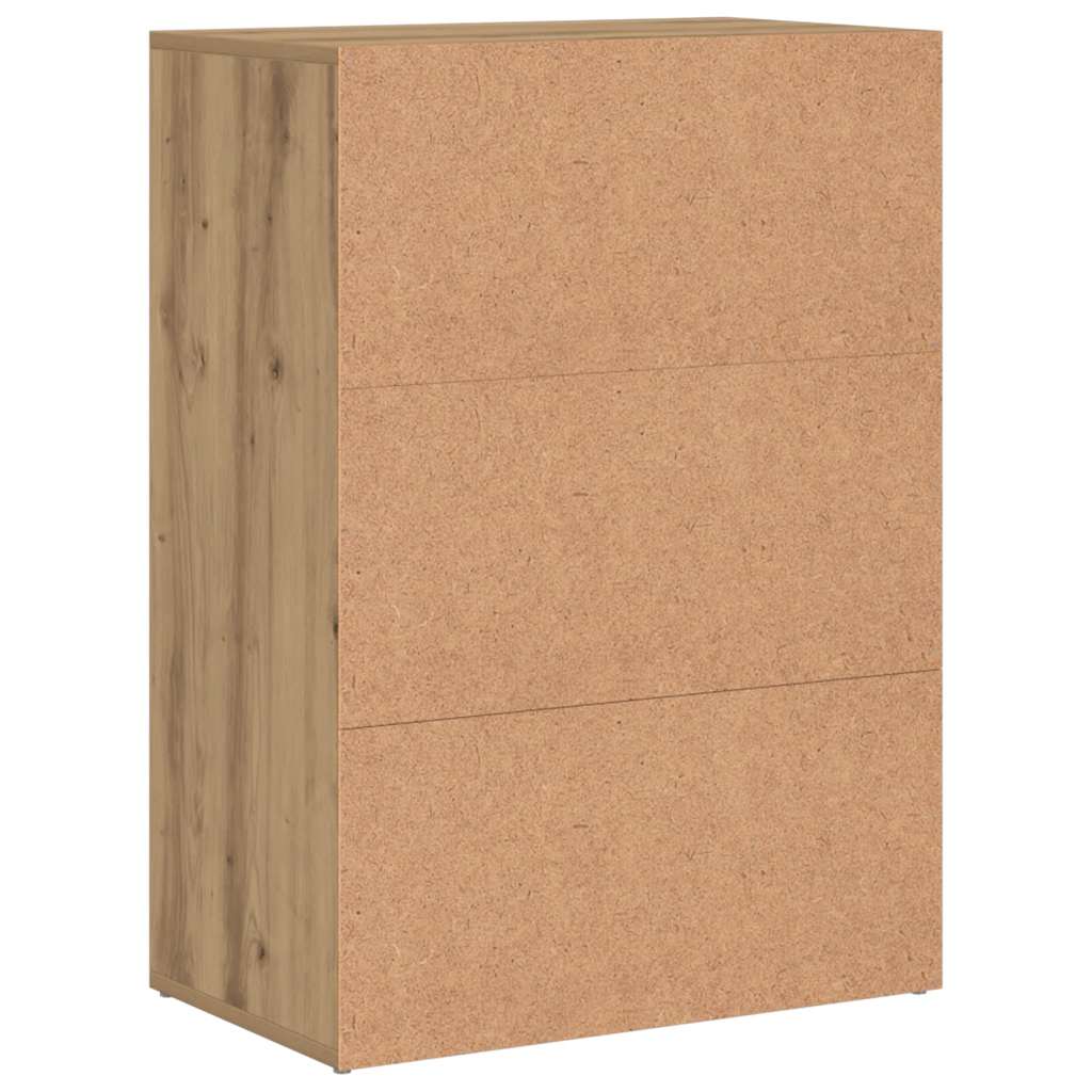 Sapateira 60x35x84 cm derivados de madeira carvalho artisiano