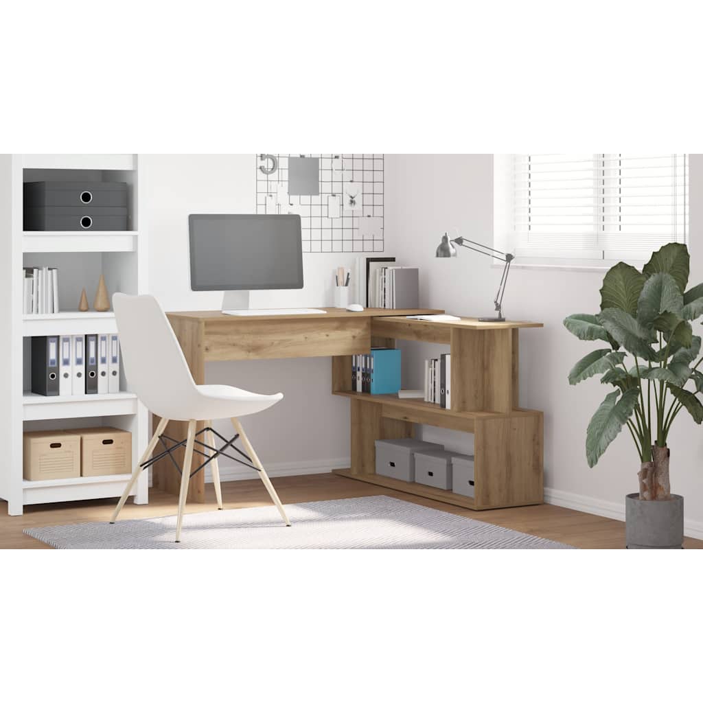 Mesa de canto Carvalho Artesanal Madeira Engenheirada