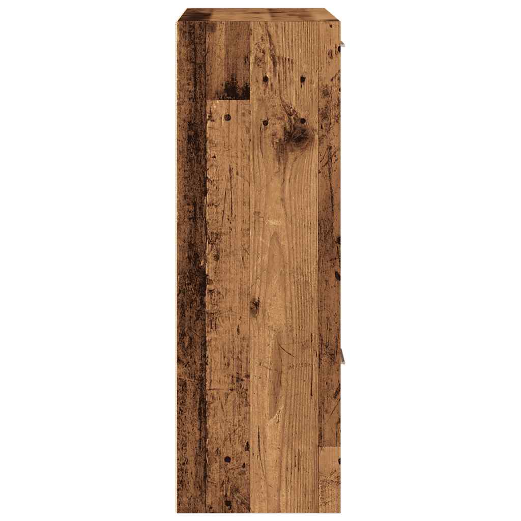 Prateleiras p/estante 60,5x30x90cm deriv. madeira madeira velha