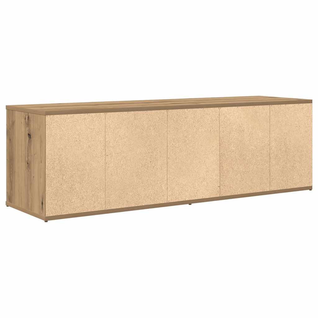 Móvel TV carvalho artesanal 120x34x37 cm madeira trabalhada