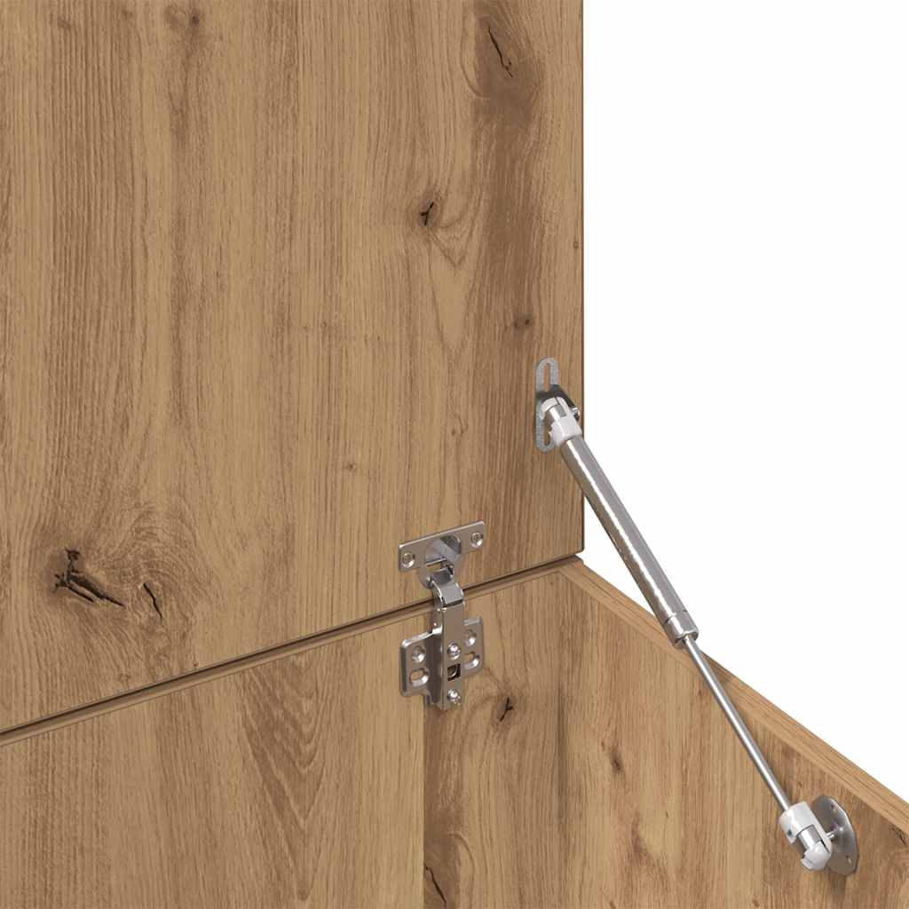 Mesa de centro 150x50x35 cm deriv. madeira carvalho artisiano