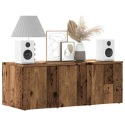 Móvel TV madeira antiga 80x34x30 cm madeira trabalhada