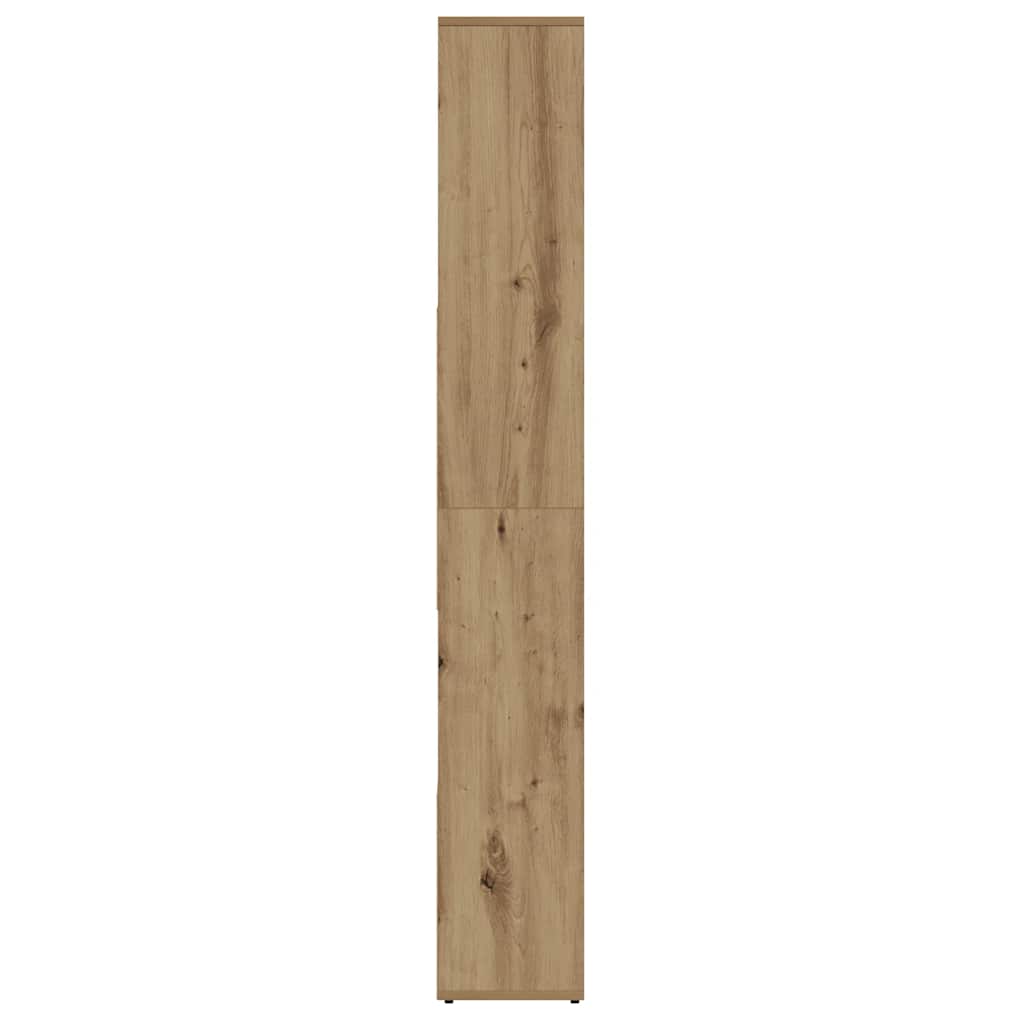 Estante Artisan Carvalho 67x24x161 cm Madeira Engenheirada