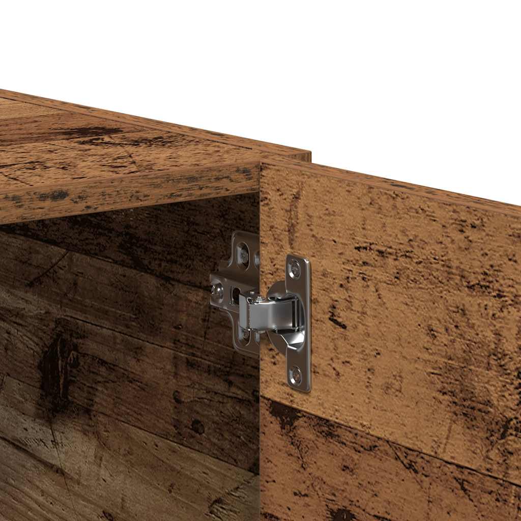 Armário de parede 80x39x40cm derivados de madeira madeira velha