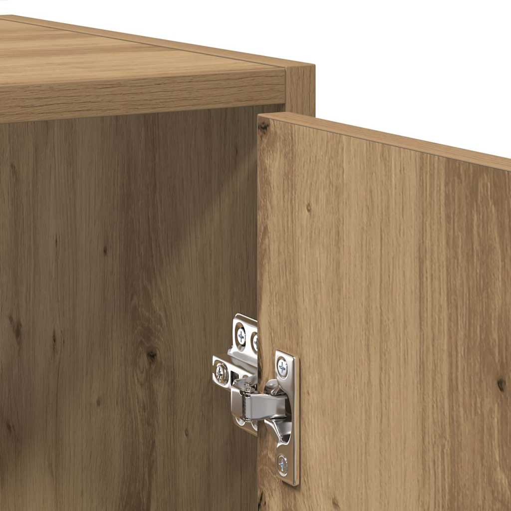 Móvel de casa banho com espelho madeira de carvalho artesanal