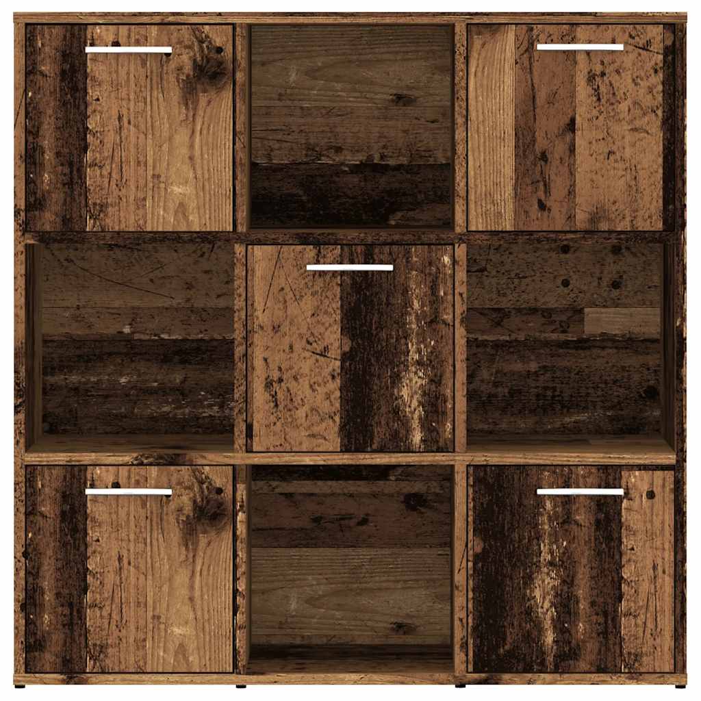 Prateleiras p/ estante 90x28x90 cm deriv. madeira madeira velha