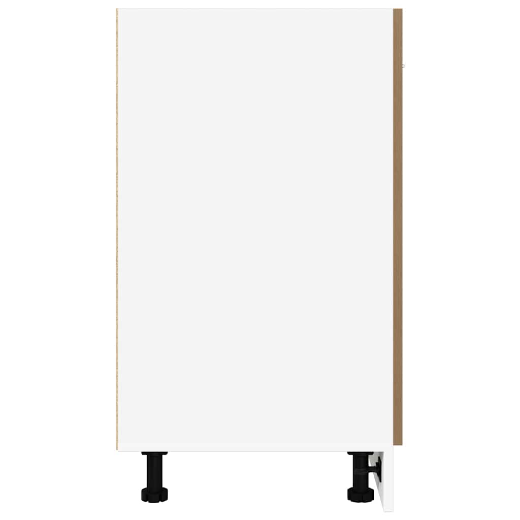 Armário inferior “Lyon” deriv. madeira carvalho artisiano