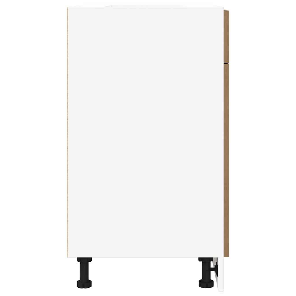 Armário inferior c/ gavetas “Lyon” carvalho artisiano