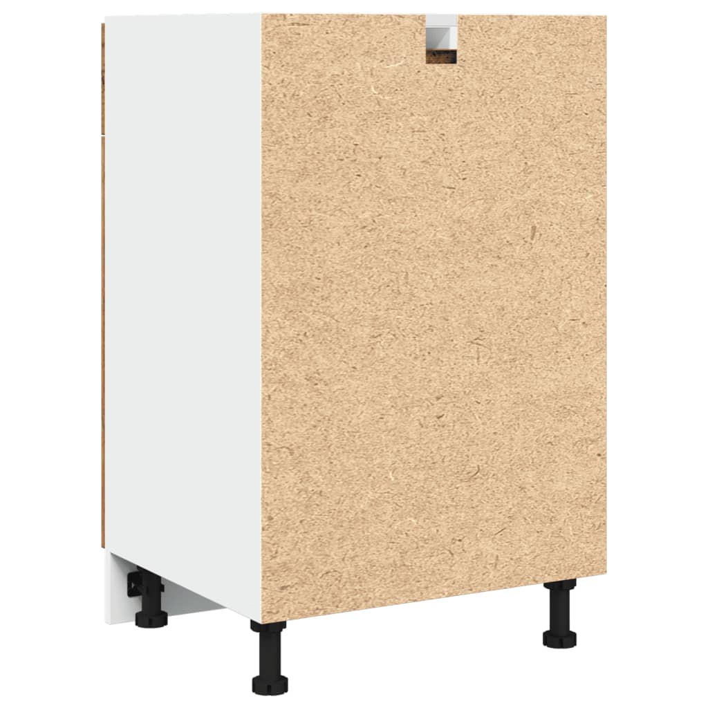 Armário inferior c/ gavetas “Lyon” madeira velha