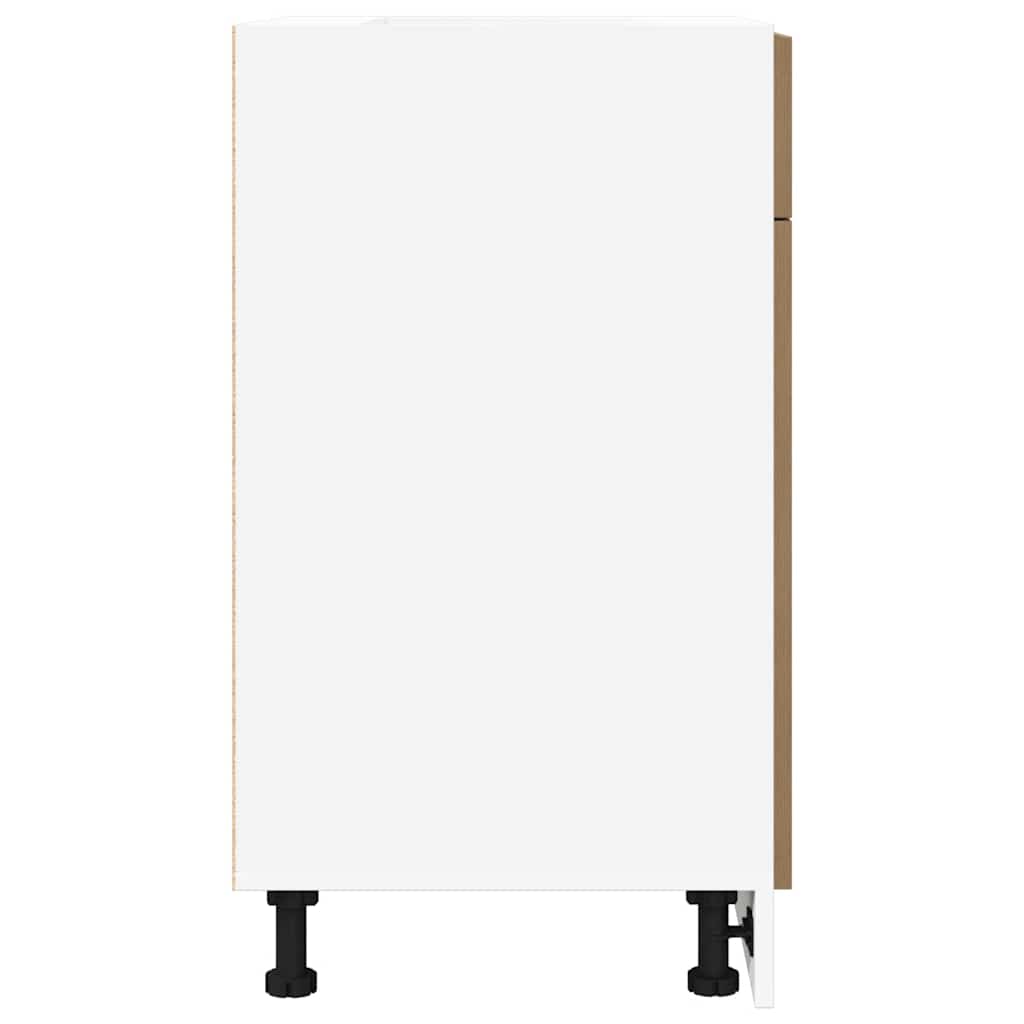 Armário inferior c/ gavetas “Lyon” carvalho artisiano