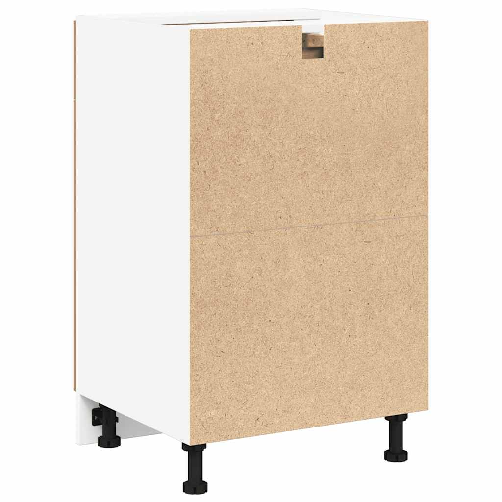 Armário inferior c/ gavetas “Lyon” carvalho artisiano