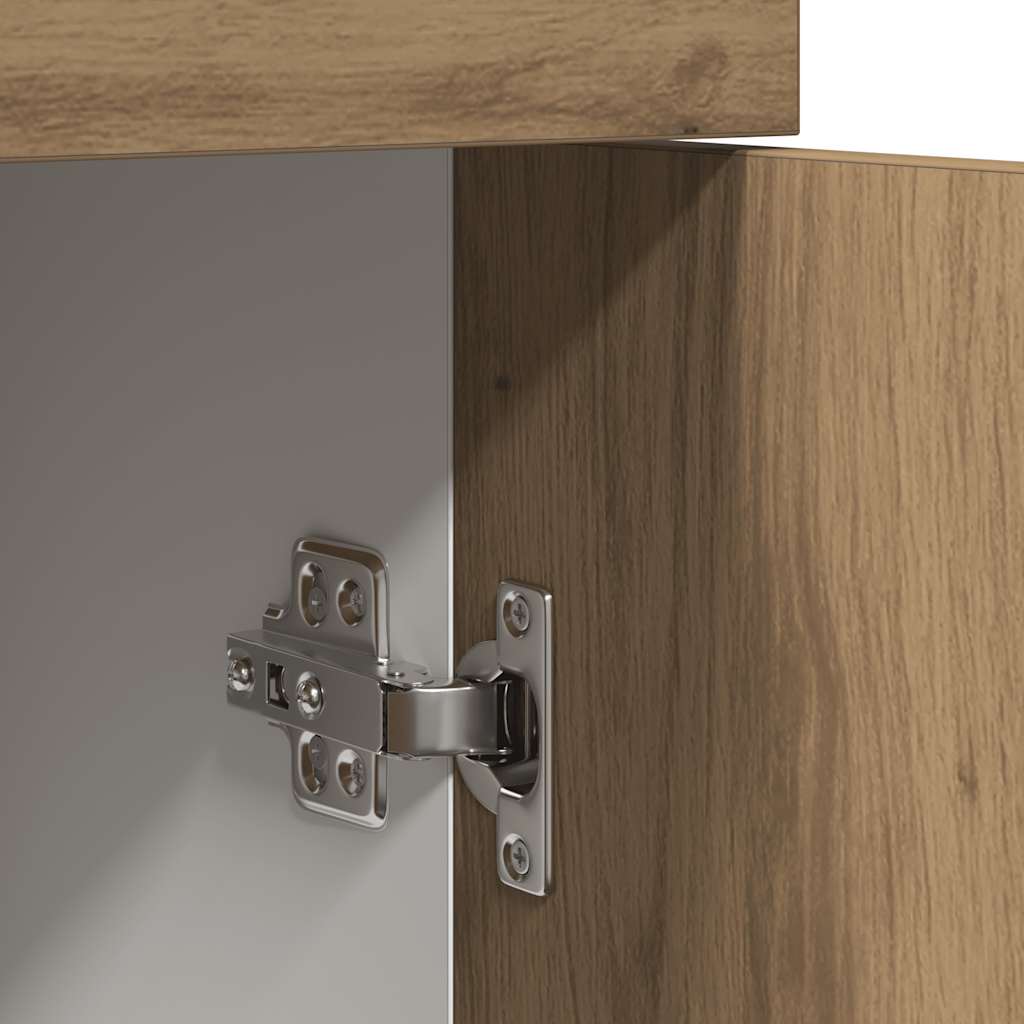 Armário inferior c/ gavetas “Lyon” carvalho artisiano