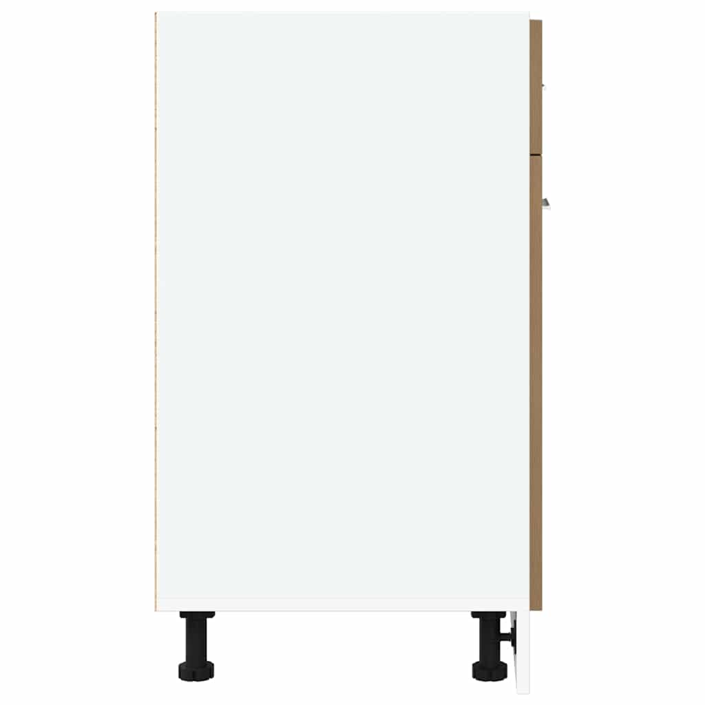 Armário inferior c/ gavetas “Lyon” carvalho artisiano