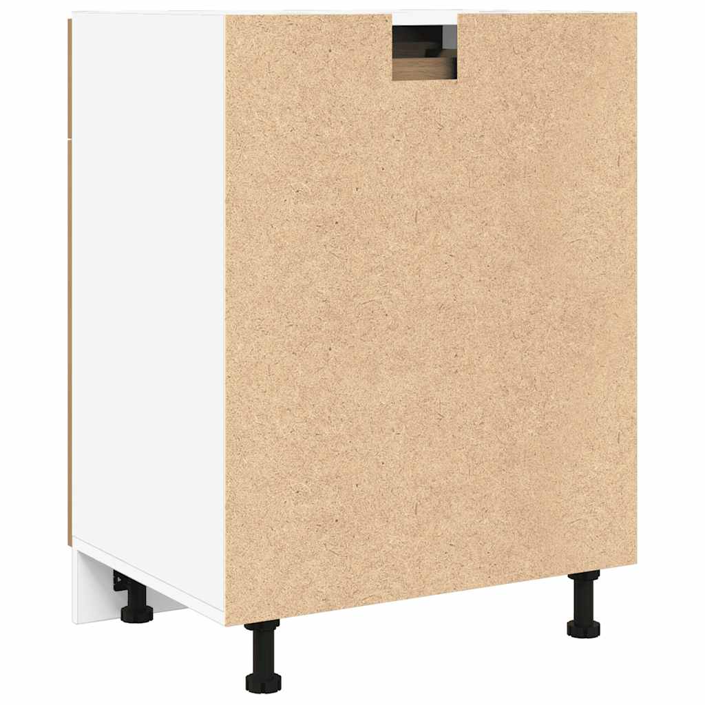 Armário inferior c/ gavetas “Lyon” carvalho artisiano