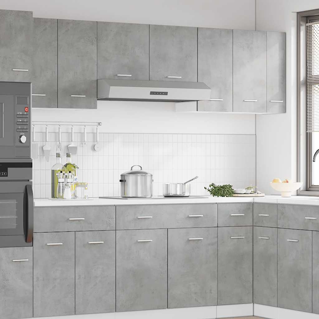 Armário suspenso “Lyon” 30x31x60 cm cinza cimento