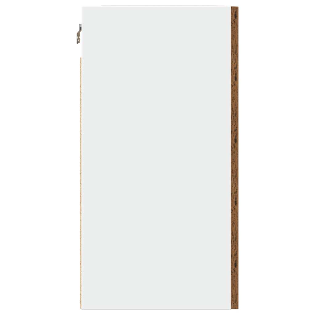 Armários de parede “Lyon” 2pcs deriv. madeira madeira velha