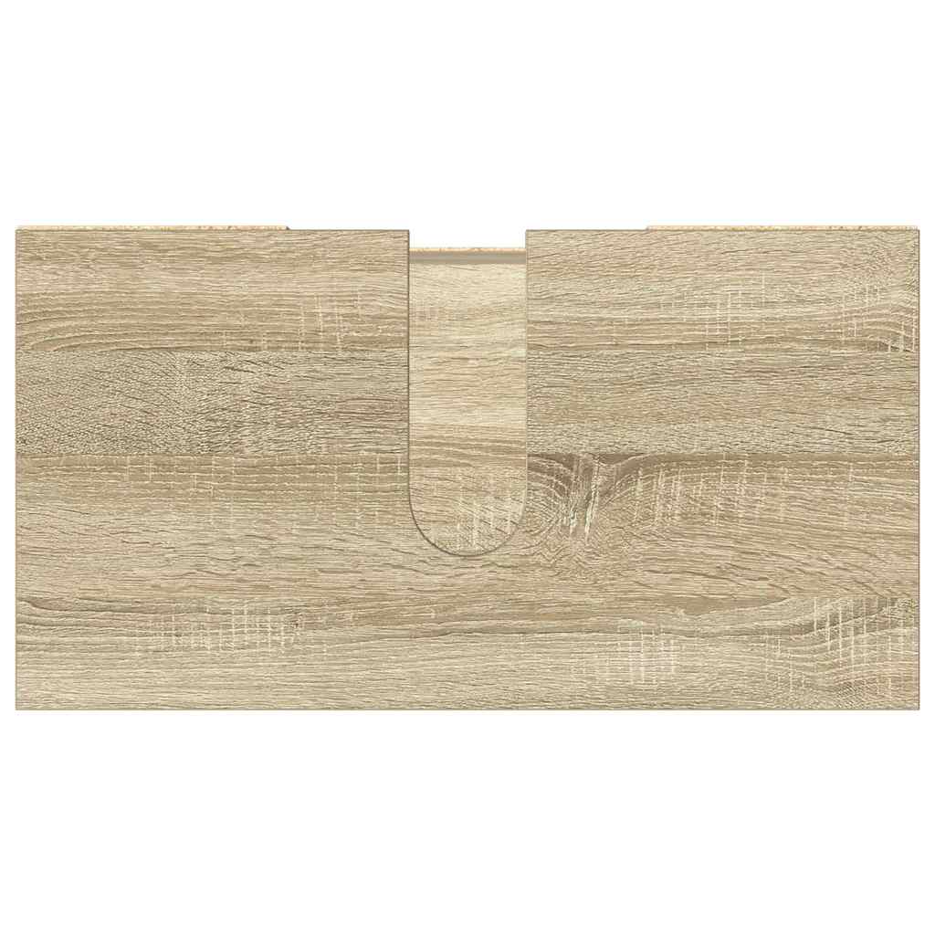 Armário casa de banho 60x32x53,5 cm contrapl. carvalho sonoma