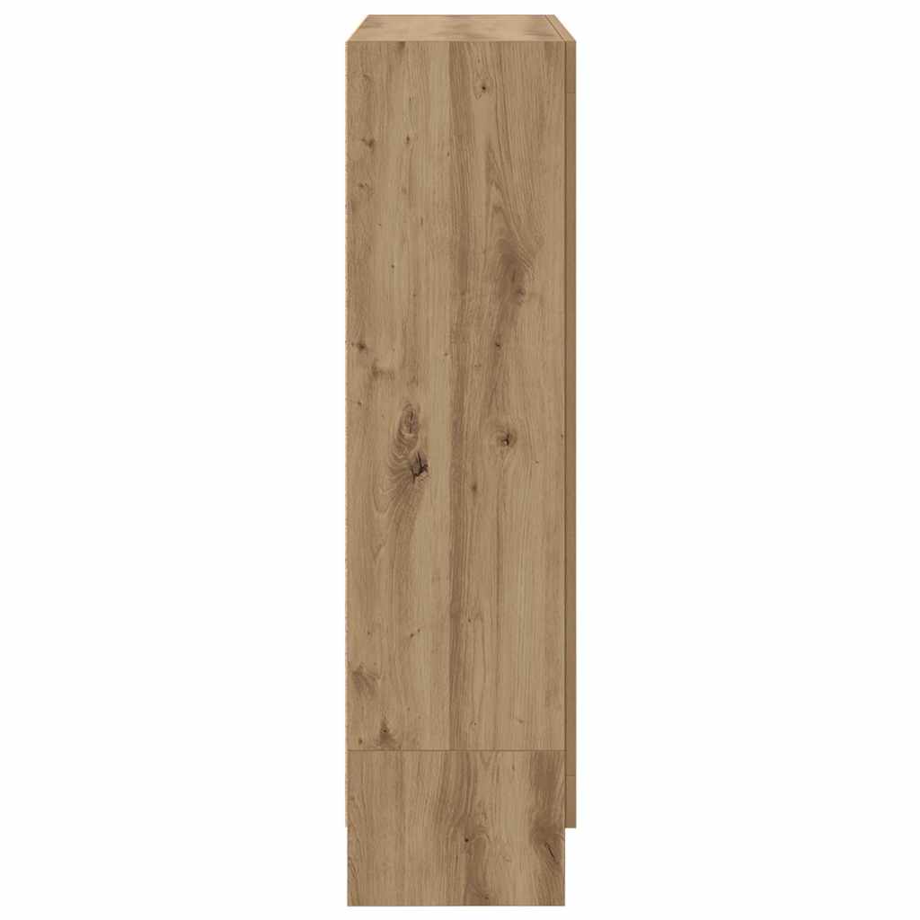 Estante 82,5x30,5x115cm derivados de madeira carvalho artisiano