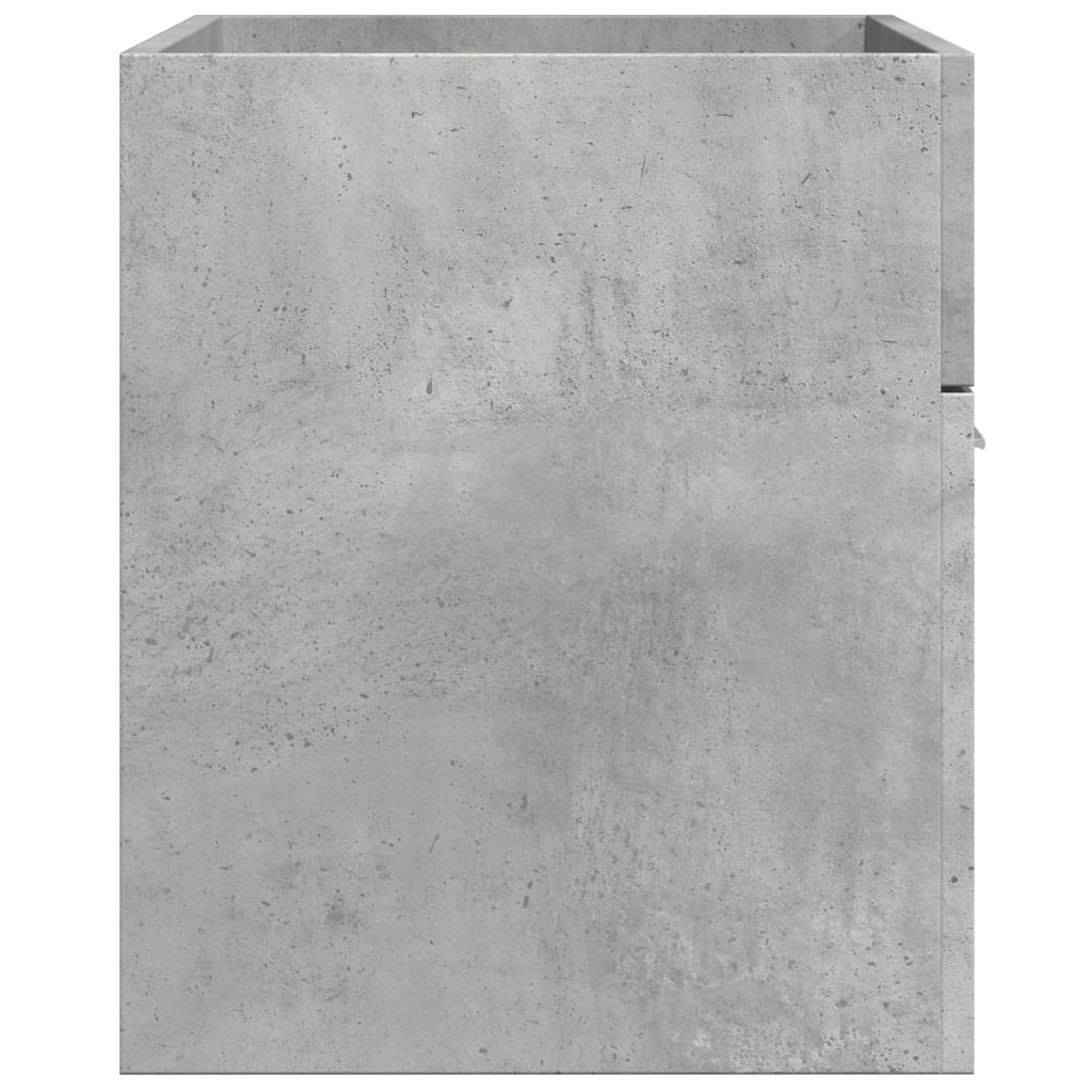 Móvel p/ lavatório 90x38,5x46 cm deriv. madeira cinza cimento