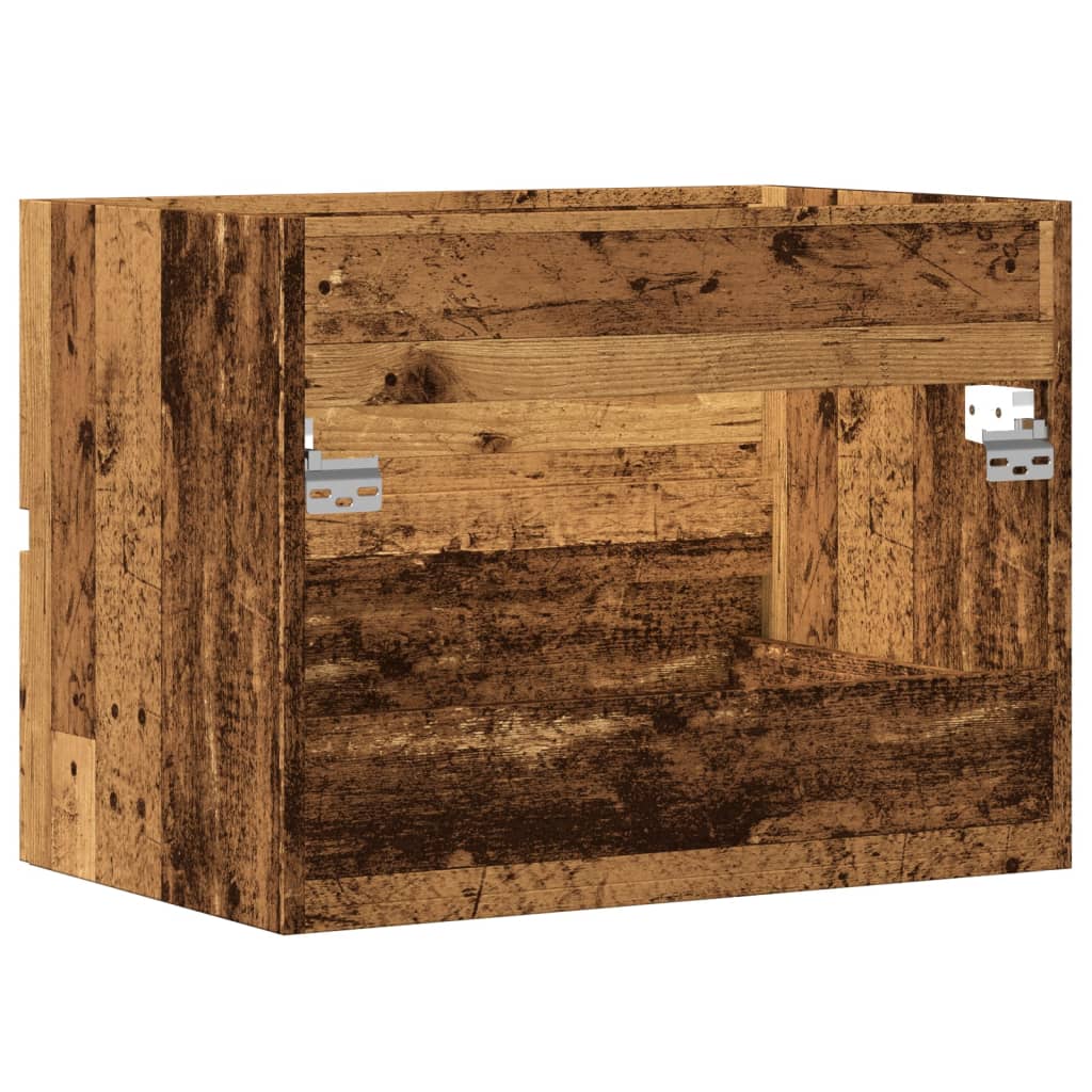 Armário casa banho 60x38,5x45 cm deriv. madeira madeira velha