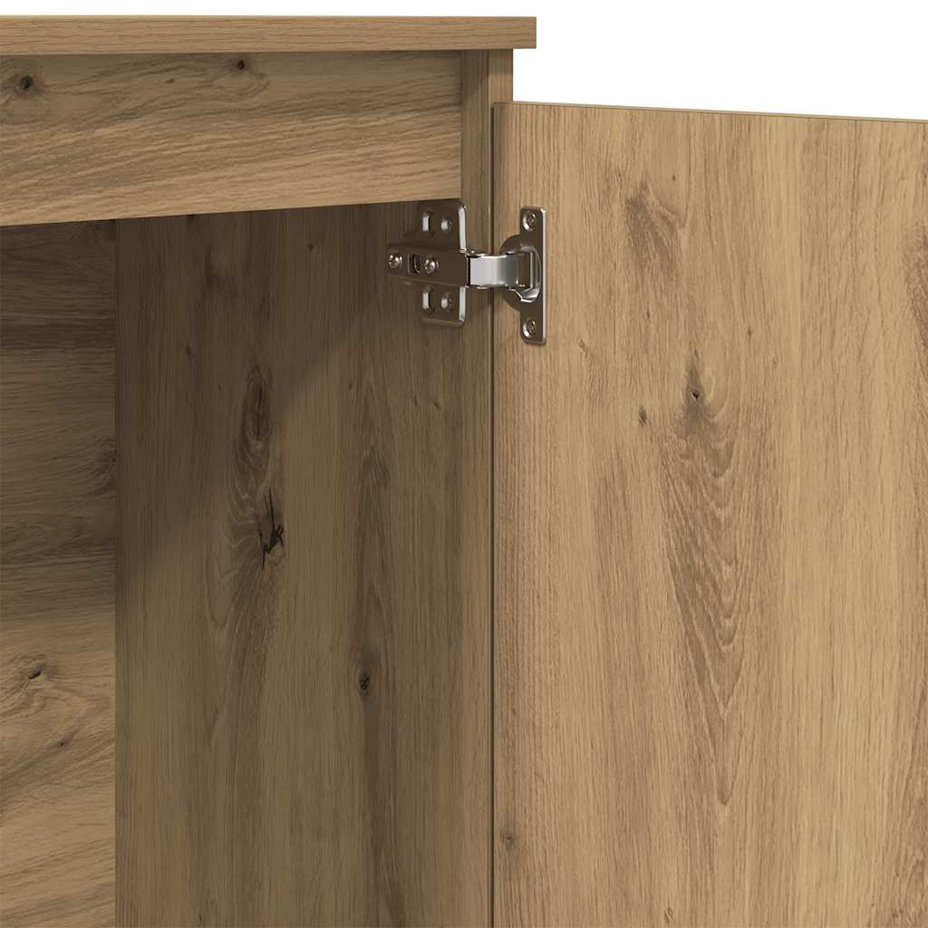 Aparador 102x35x70 cm derivados de madeira carvalho artisiano