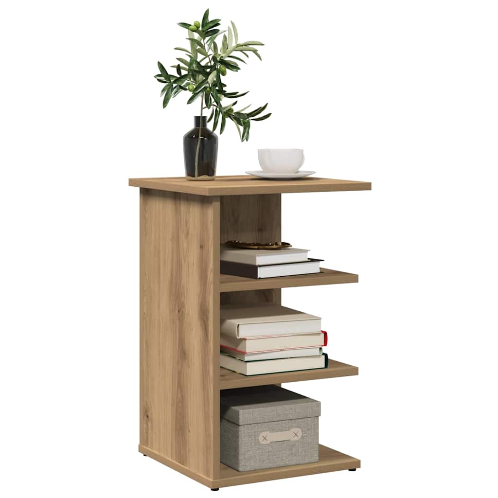 Aparador 35x35x55 cm derivados de madeira carvalho artisiano