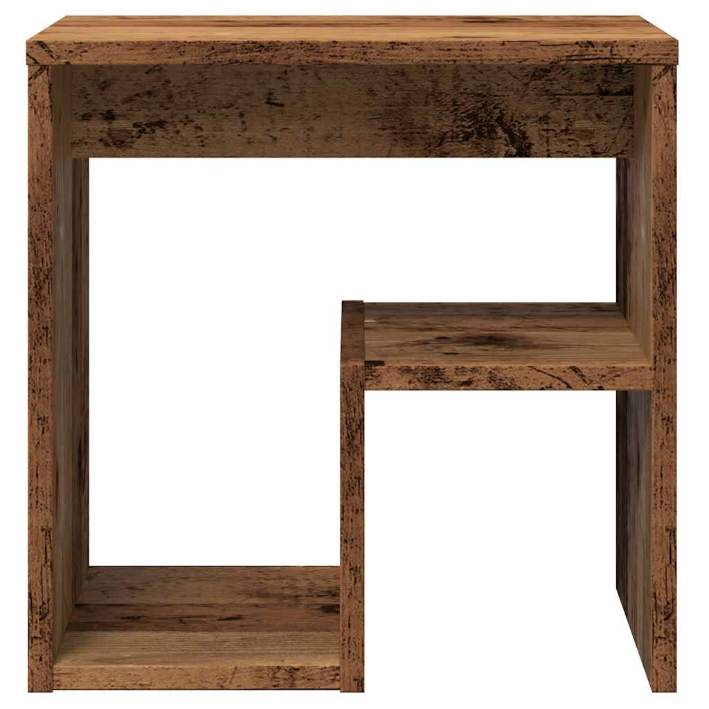 Mesa de cabeceira 40x30x40cm derivados de madeira madeira velha