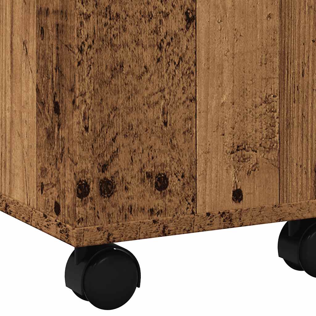 Mesa de centro 60x60x38 cm derivados de madeira madeira velha