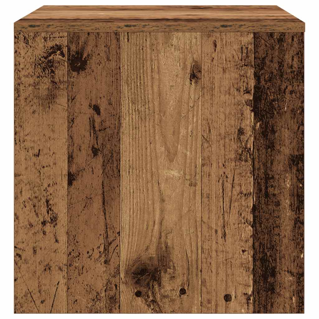 Mesas de encastrar 3 pcs derivados de madeira madeira velha