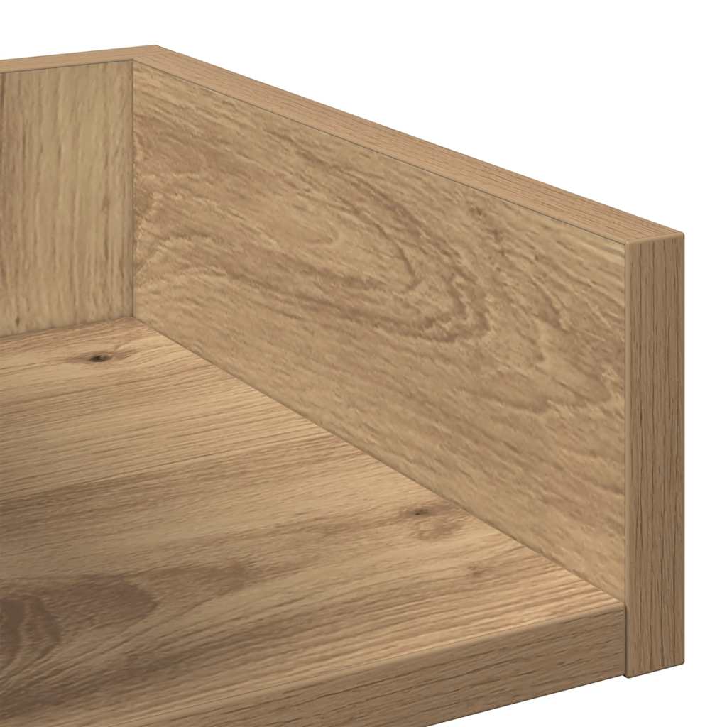 Estante 48x25,5x140 cm derivados de madeira carvalho artisiano