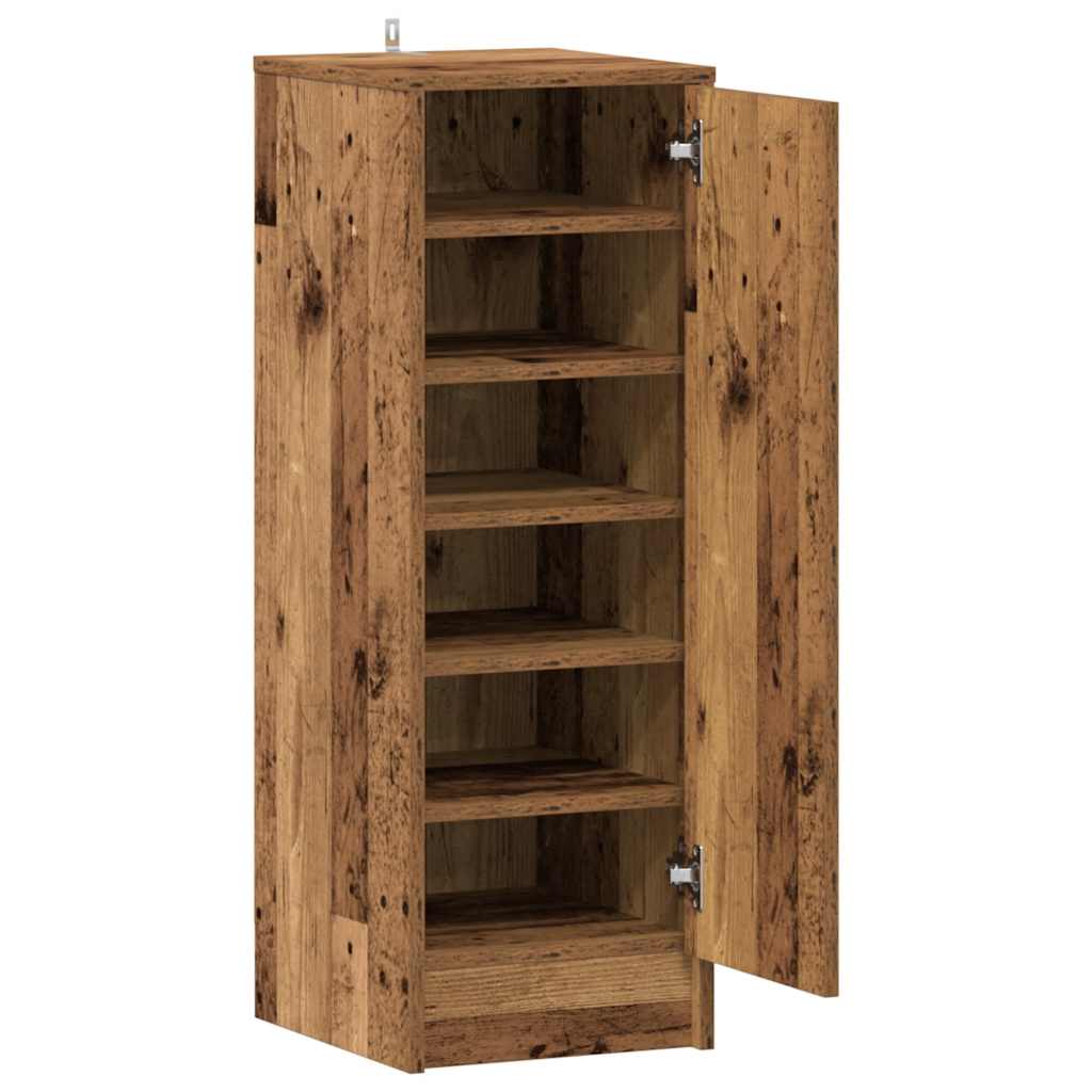 Sapateira 32x35x92 cm derivados de madeira carvalho artisiano