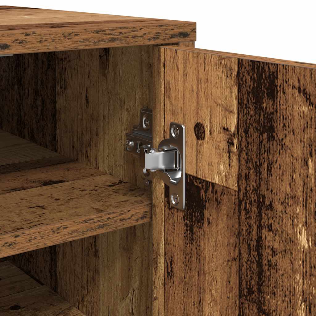 Sapateira 32x35x92 cm derivados de madeira carvalho artisiano