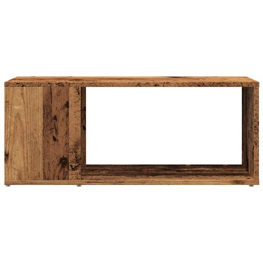 Móvel de TV 80x24x32cm derivados de madeira cor madeira velha