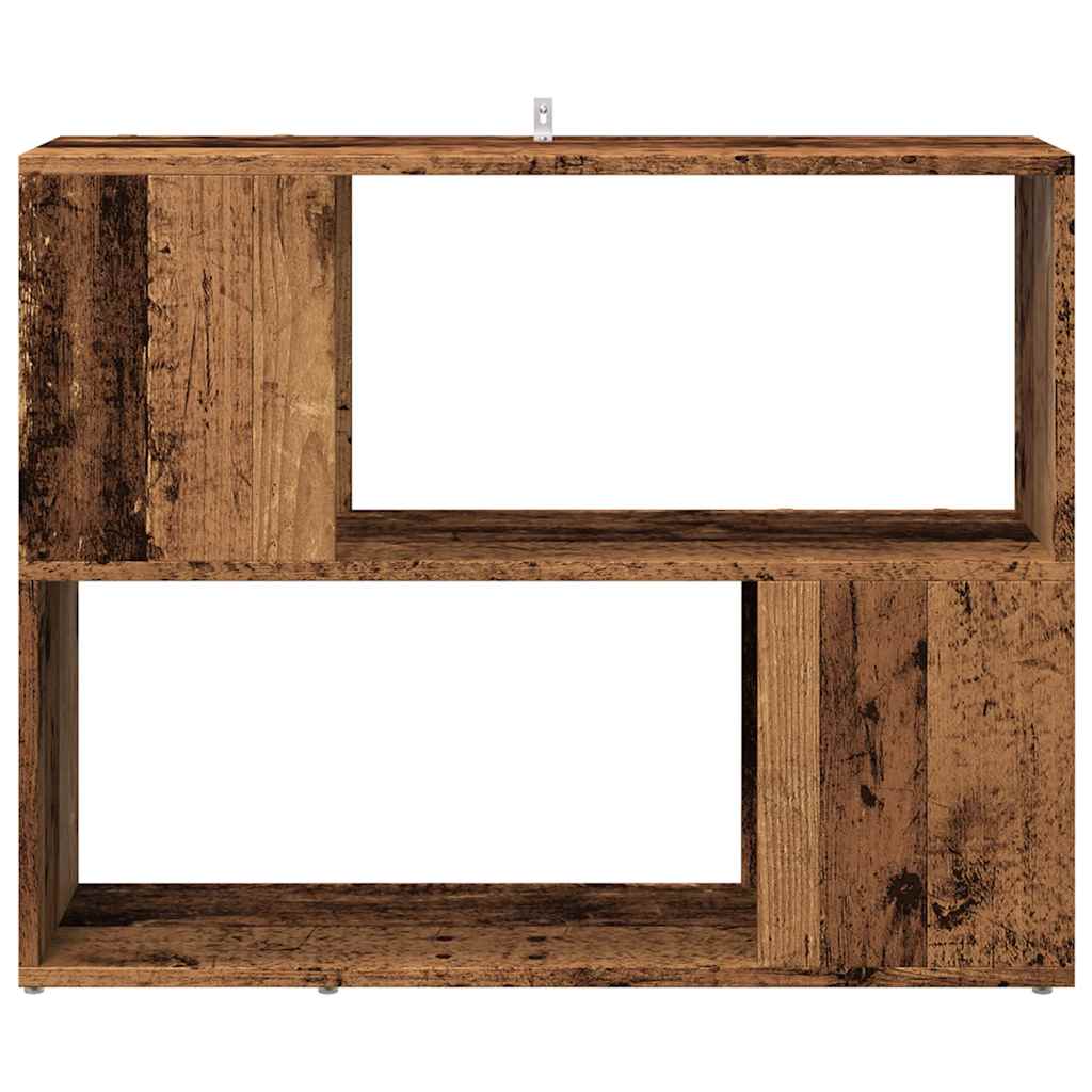 Estante/divisória 80x24x63 cm madeira velha