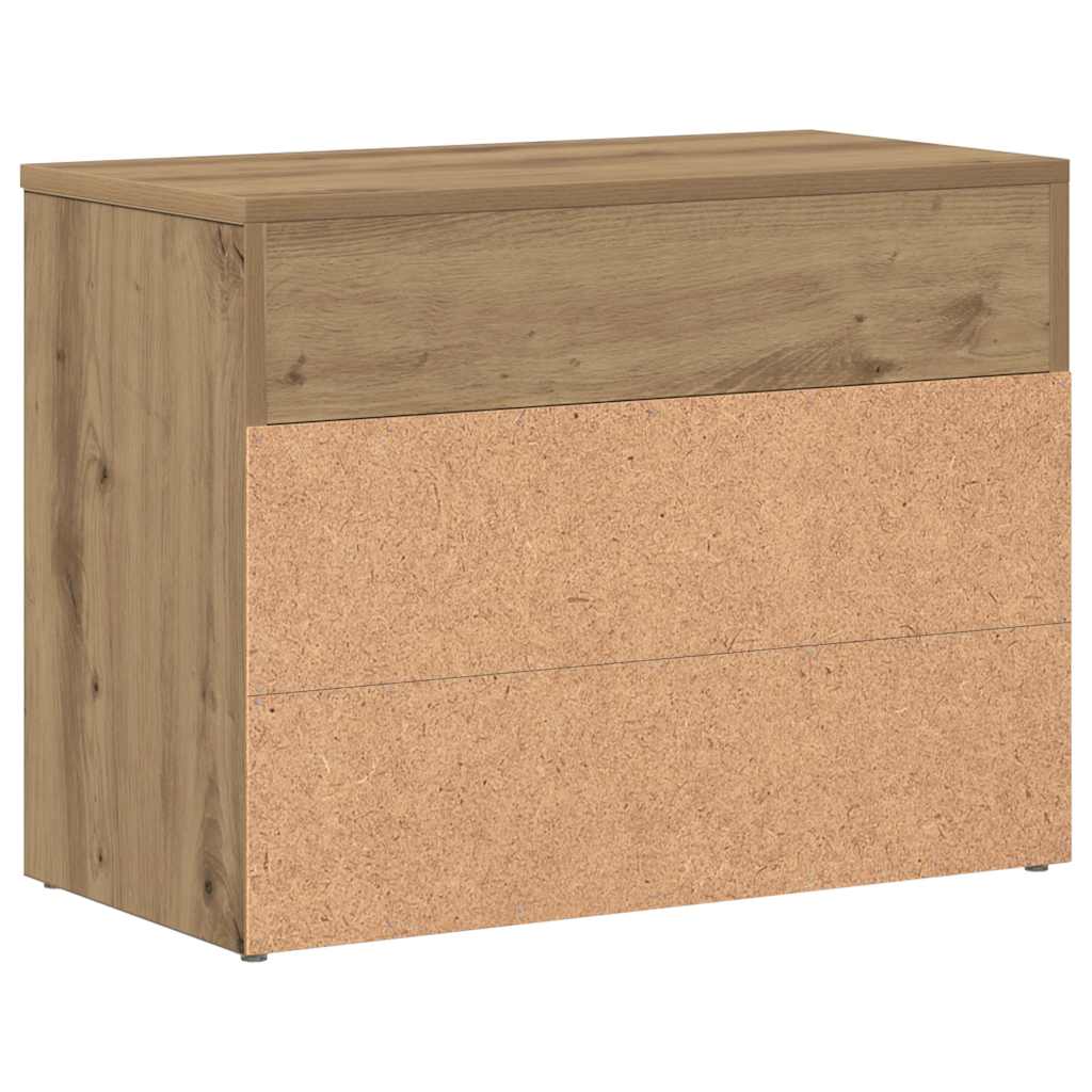 Sapateira 60x30x45 cm derivados de madeira carvalho artisiano