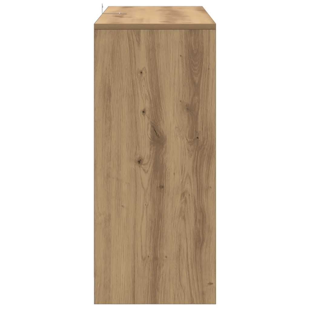 Aparador 102x35x75 cm derivados de madeira carvalho artisiano