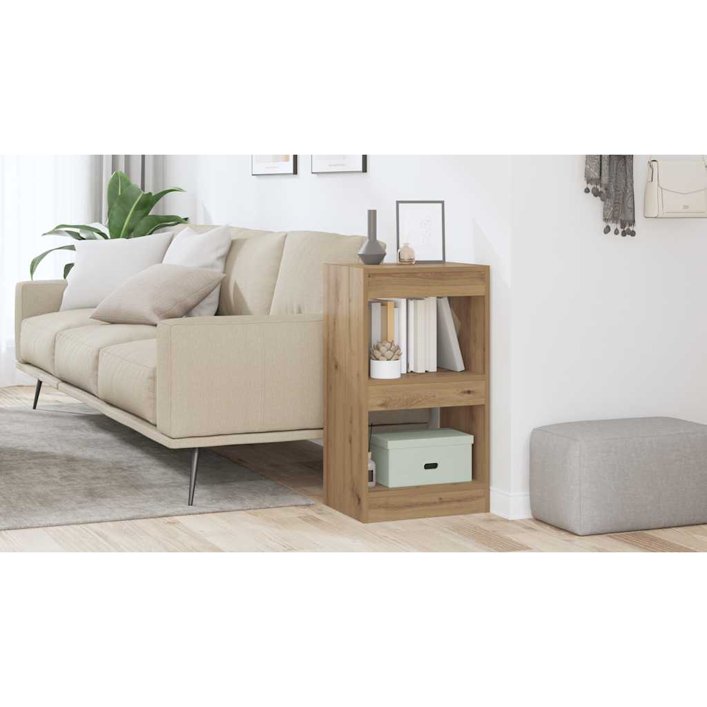 Armário/divisória de quarto carvalho artesanal 40x30x72 cm