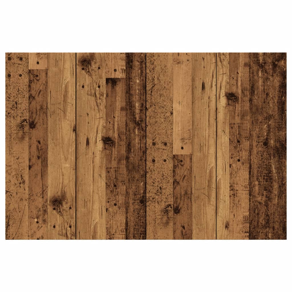 Cabeceira cama 160x1,5x80 cm deriv. madeira carvalho artisiano